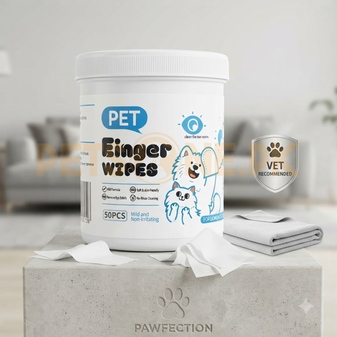 Pet Einger Care Wipes for Cats And Dogs 50 Pcs Per Box Pet Einger Care Wipes for Cats And Dogs 50 Pcs Per Box - Image 1