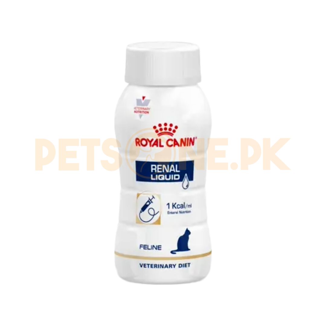 Royal Canin Veterinary Renal Liquid For Cats - 200 ML-01 Royal Canin Veterinary Renal Liquid For Cats - 200 ML - Image 1