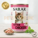 SARAR Wet Food Kitten / Kitten Tin – 400 GM