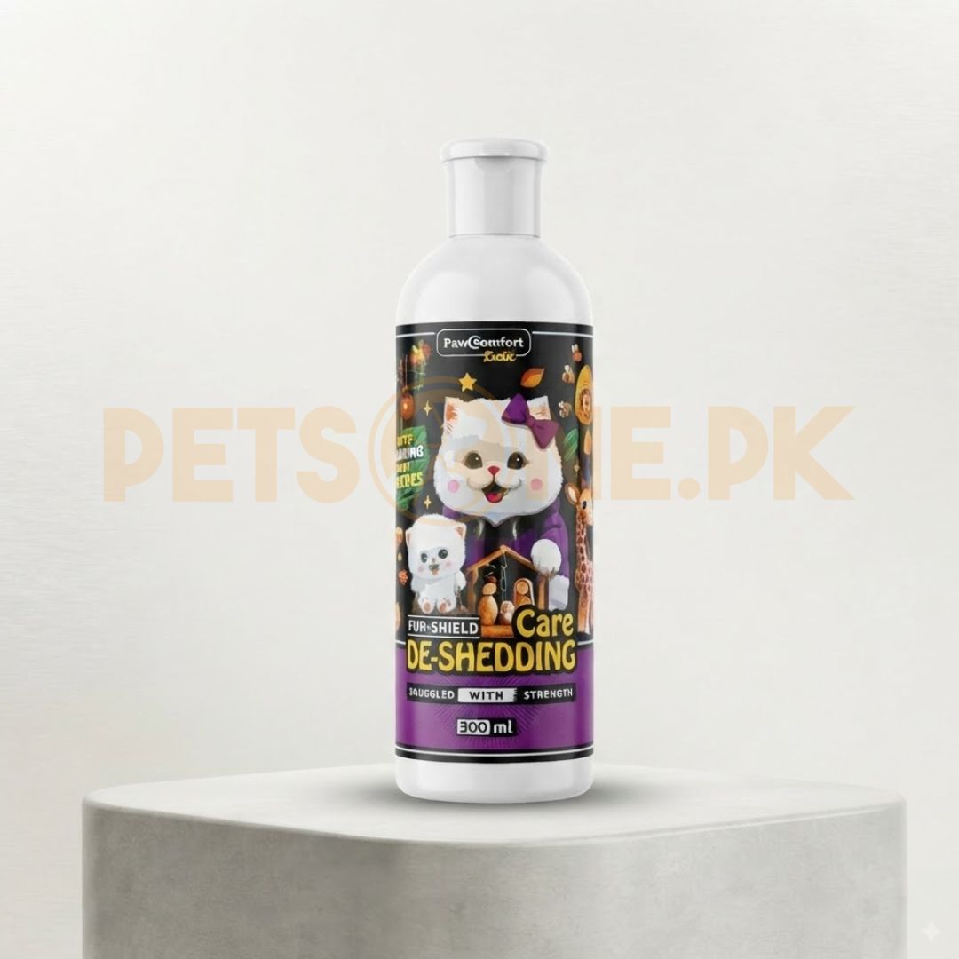 PawComfort De-Shedding Care Shampoo For Cats - 300 ML PawComfort De-Shedding Care Shampoo For Cats - 300 ML - Image 1