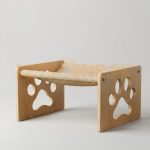Premium Wooden Cat Scratcher Lounge Bed