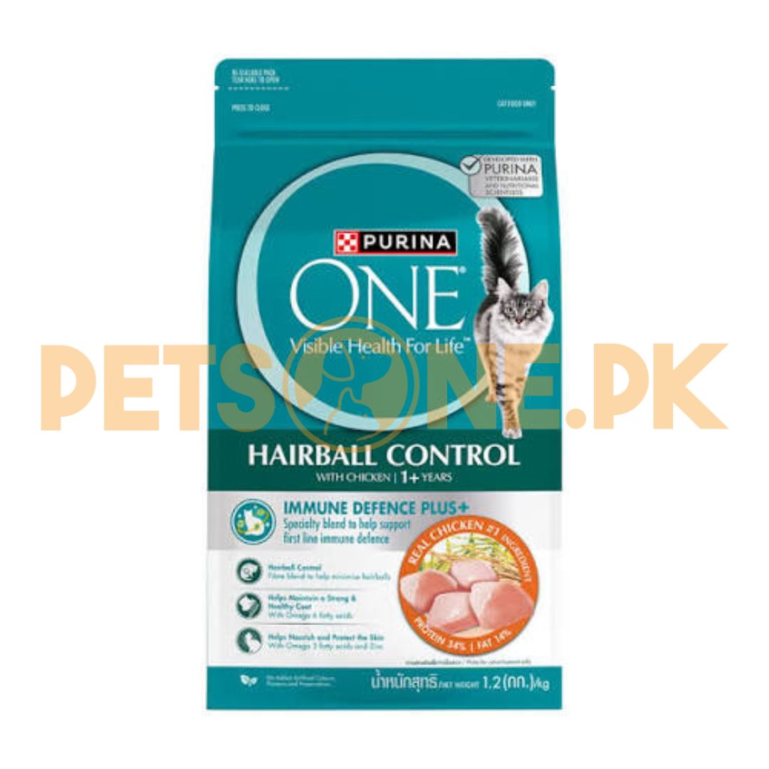 PURINA ONE Adult Hairball Control With Chicken Dry Cat Food PURINA ONE Adult Hairball Control With Chicken Dry Cat Food - Image 1