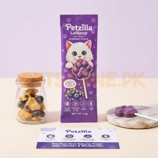 Petzilla Pet Treat Lollipop For Cat / Petzilla Freeze Dried Cat Lollipops - Image 6