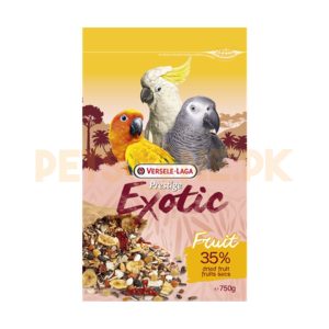 VERSELELAGA Prestige Exotic Fruit Parrot Feed – 750 Gram