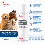 Livisto Alumax Spray 200ml – Wound Protection and Protective Barrier Spray for Dogs/Cats/Animals