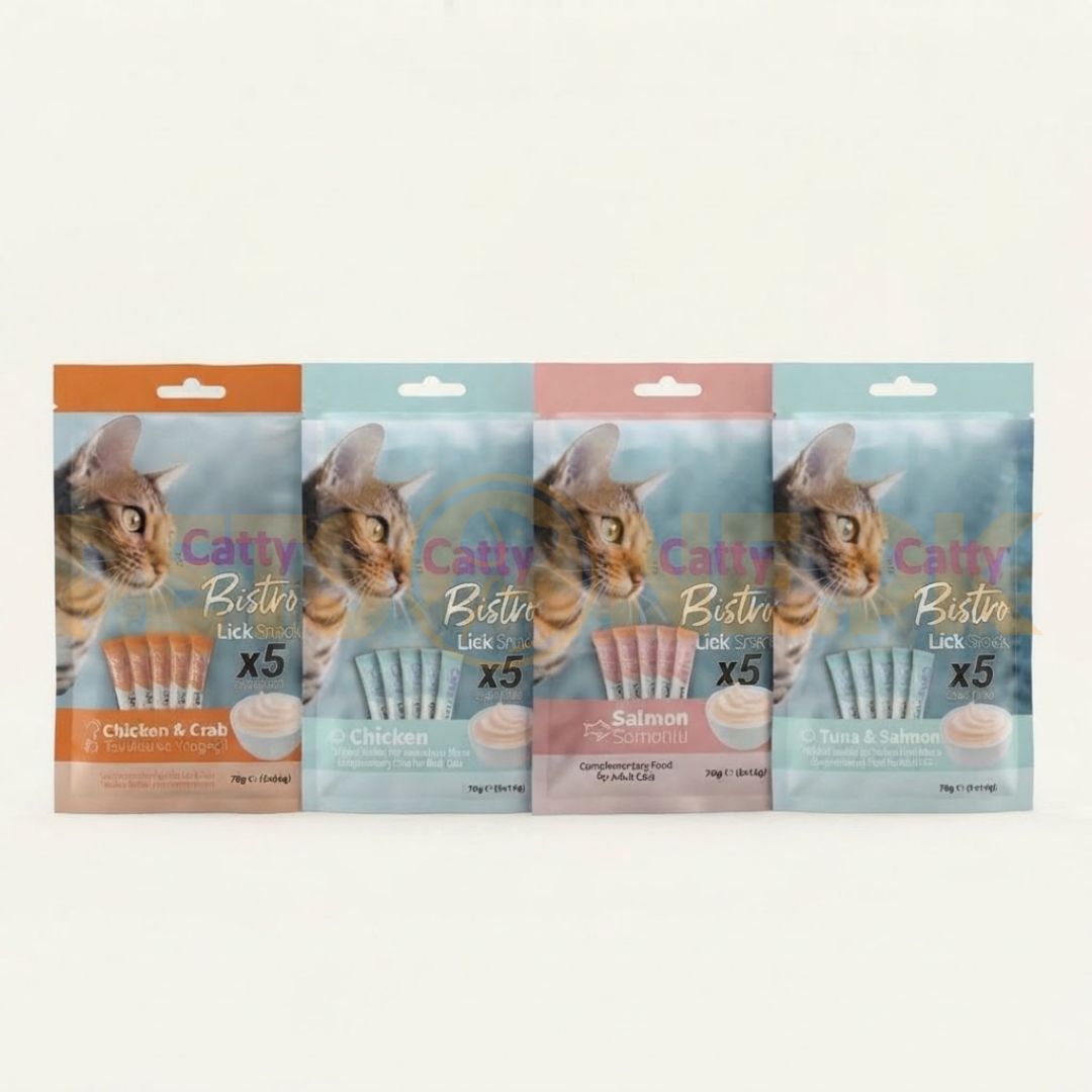 Catty Cat Creamy Treats – (14 Gram x 5 pcs) (1) Catty Cat Creamy Treats – (14 Gram x 5 pcs) - Image 1