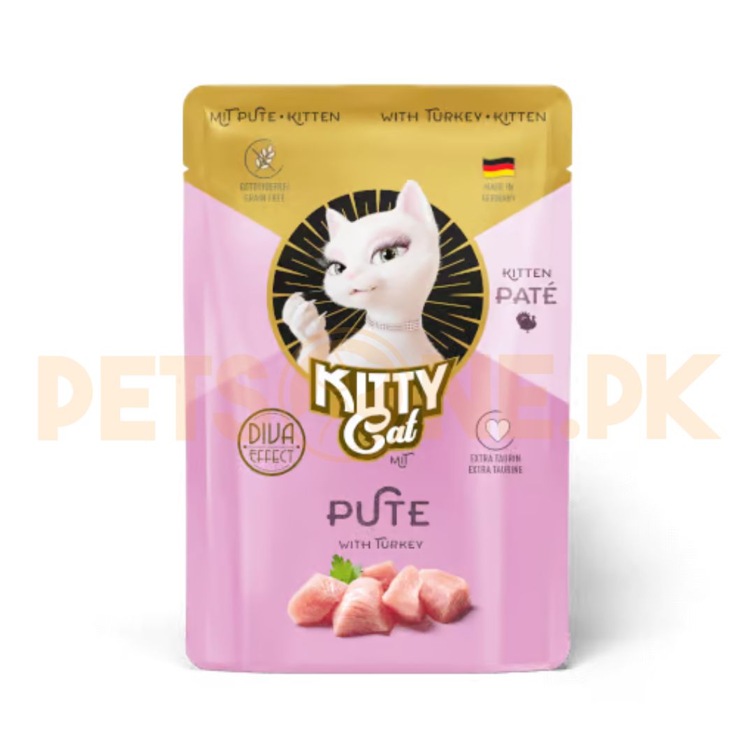 Catty Cat Kitten Wet Food Kitten Pate Pouch – 85 Gram Catty Cat Kitten Wet Food / Kitten Pate Pouch – 85 Gram - Image 1