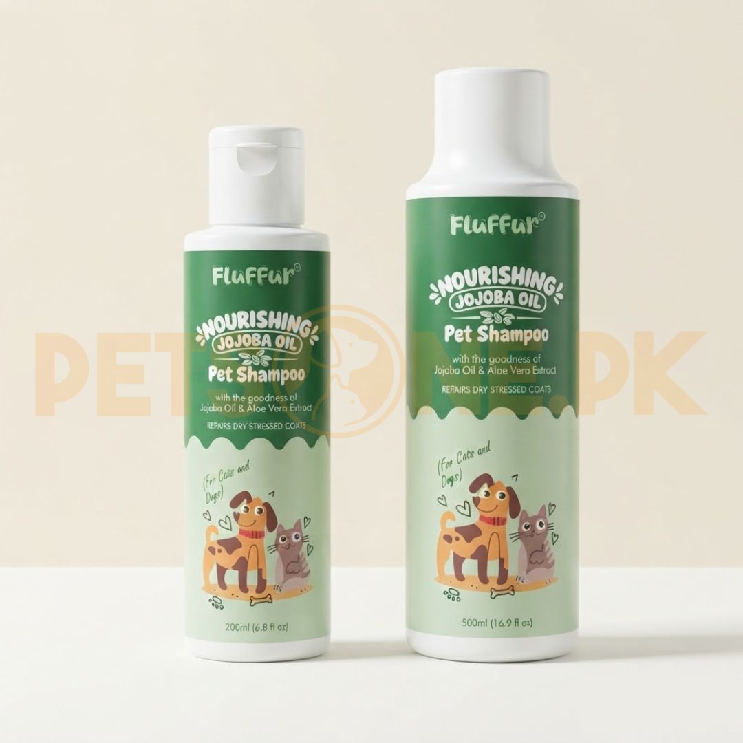Fluffur Moisturizing Jojoba Oil Shampoo For Cats And Dogs Fluffur Moisturizing Jojoba Oil Shampoo For Cats And Dogs - Image 1