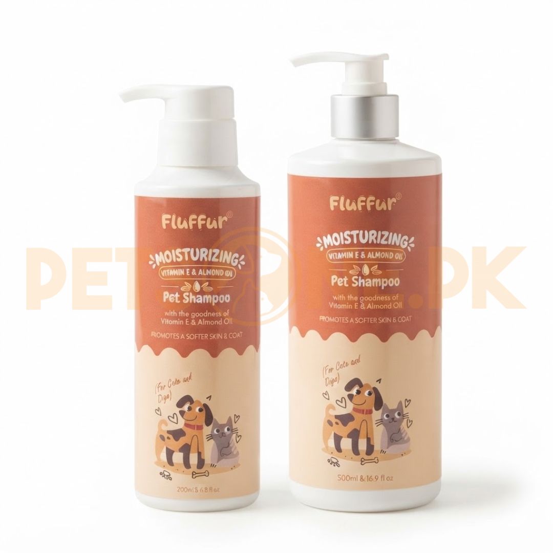 Fluffur Moisturizing Vitamin E And Almond Oil Shampoo For Cats And Dogs Fluffur Moisturizing Vitamin E And Almond Oil Shampoo For Cats And Dogs - Image 1
