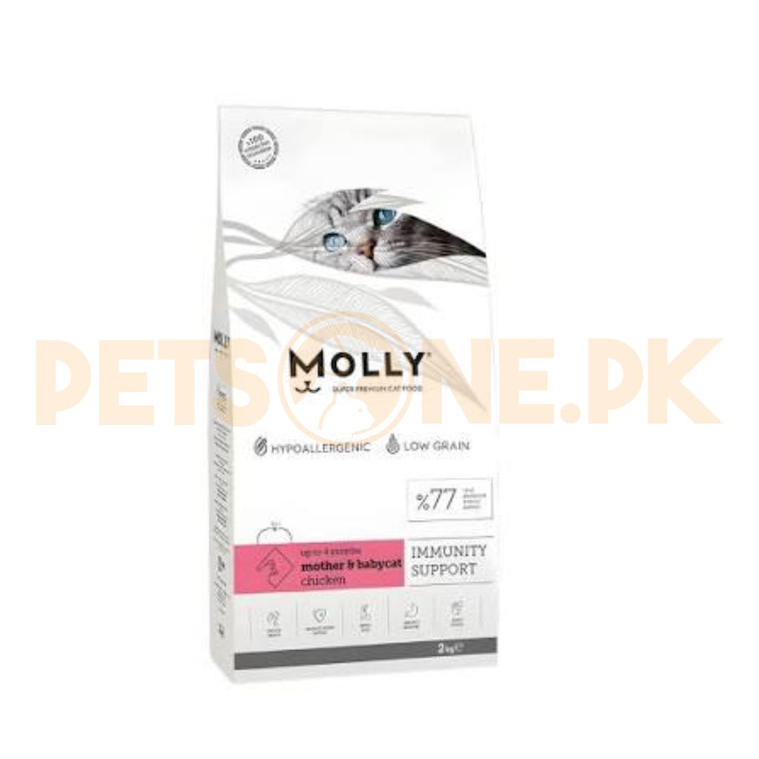 Molly Cat Mother And Baby Cat Food - Chicken Molly Cat Mother And Baby Cat Food - Chicken - Image 1