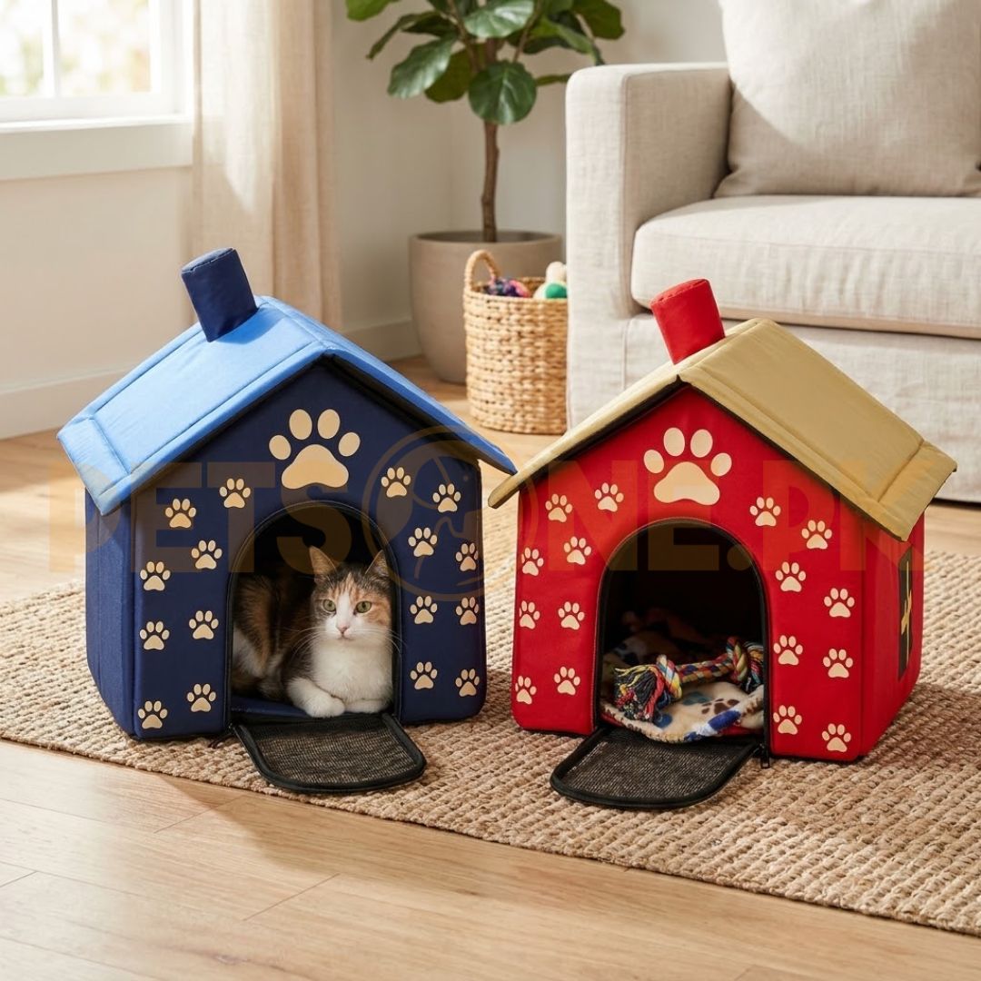 Paw Zip Design Cat House (1) Paw Zip Design Cat House - Image 1