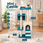 Scratching Post For Cats – Mini Castle Design